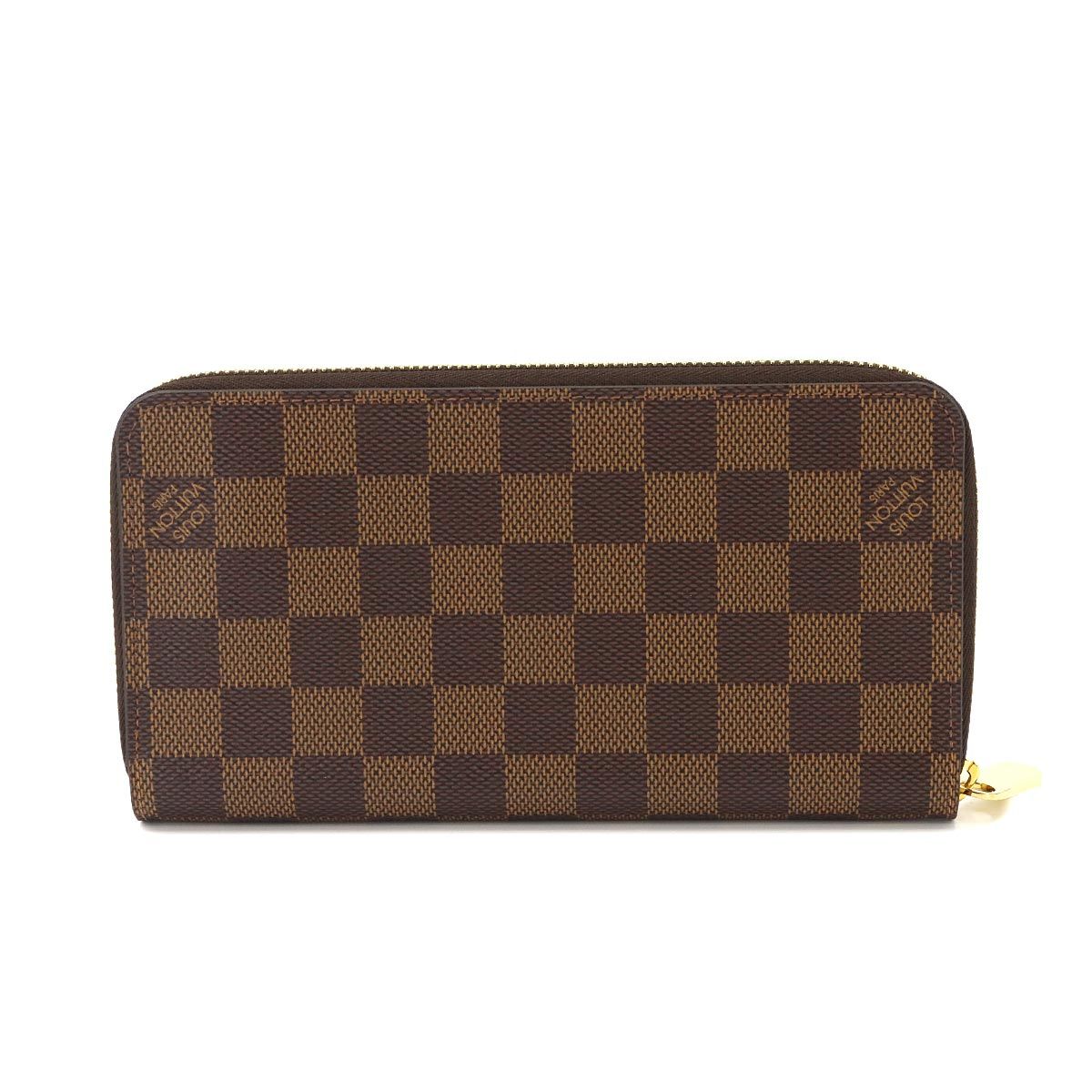 Louis Vuitton Damier Zippy Wallet Zip Around Rose Ballerine — view 3