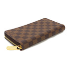 Louis Vuitton Damier Zippy Wallet Zip Around Rose Ballerine — view 4