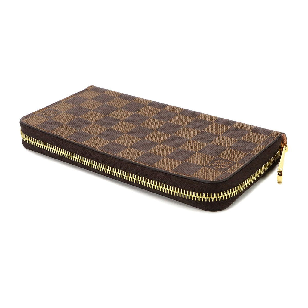 Louis Vuitton Damier Zippy Wallet Zip Around Rose Ballerine — view 5