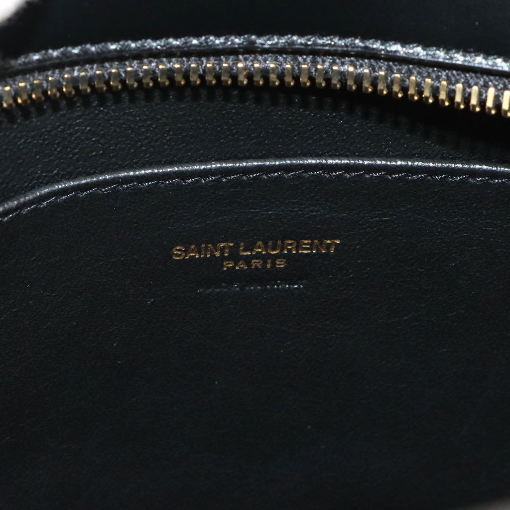 Saint Laurent Baby Cabas 2-Way Bag Leather Black — view 8
