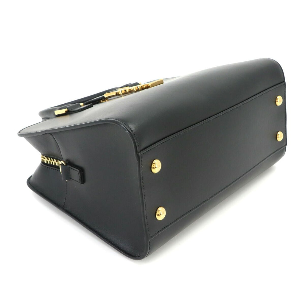 Saint Laurent Baby Cabas 2-Way Bag Leather Black — view 5