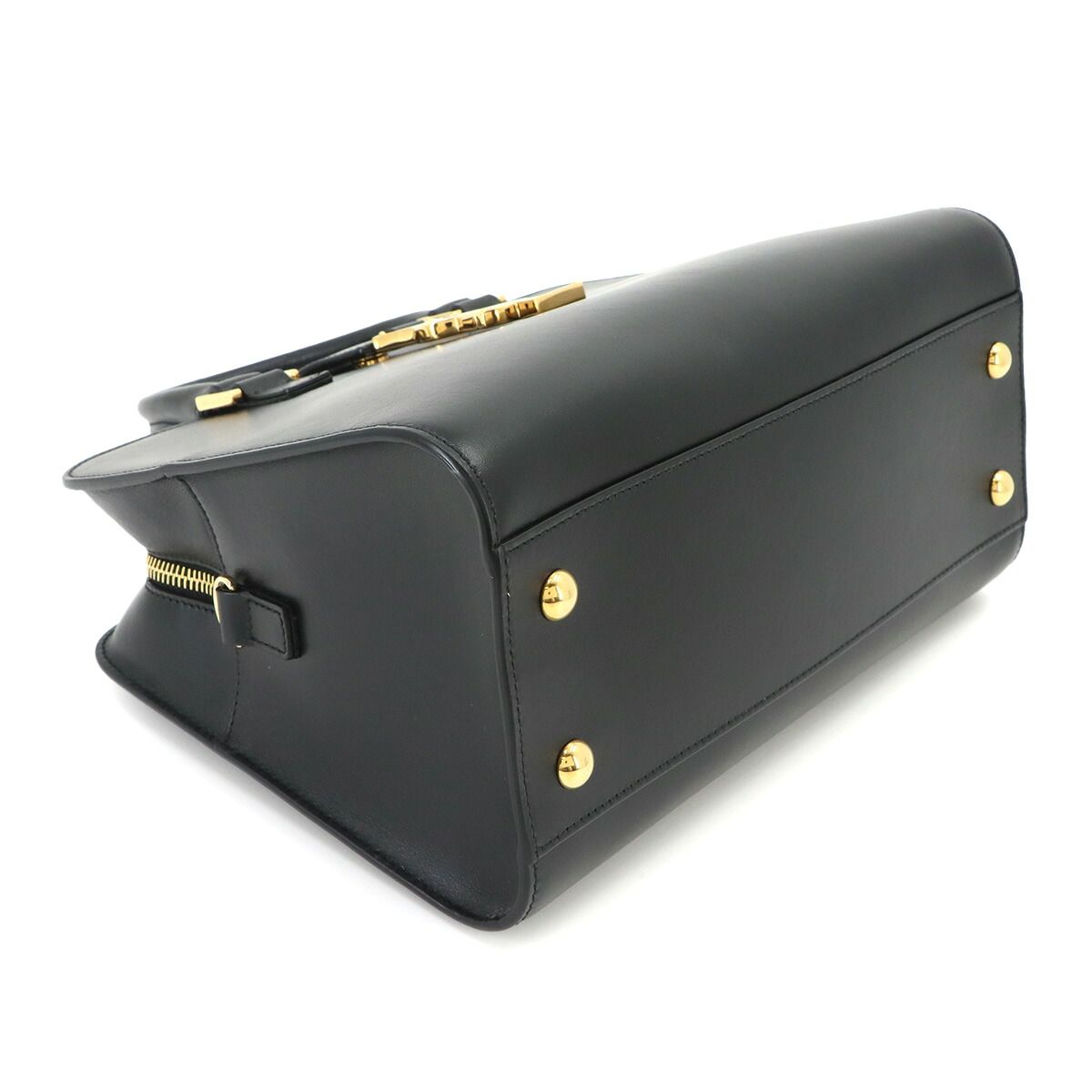 Saint Laurent Baby Cabas 2-Way Bag Leather Black — view 5