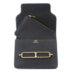 Hermes Roulis Slim Wallet Bifold Chevre Black — view 5