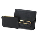 Hermes Roulis Slim Wallet Bifold Chevre Black — view 2