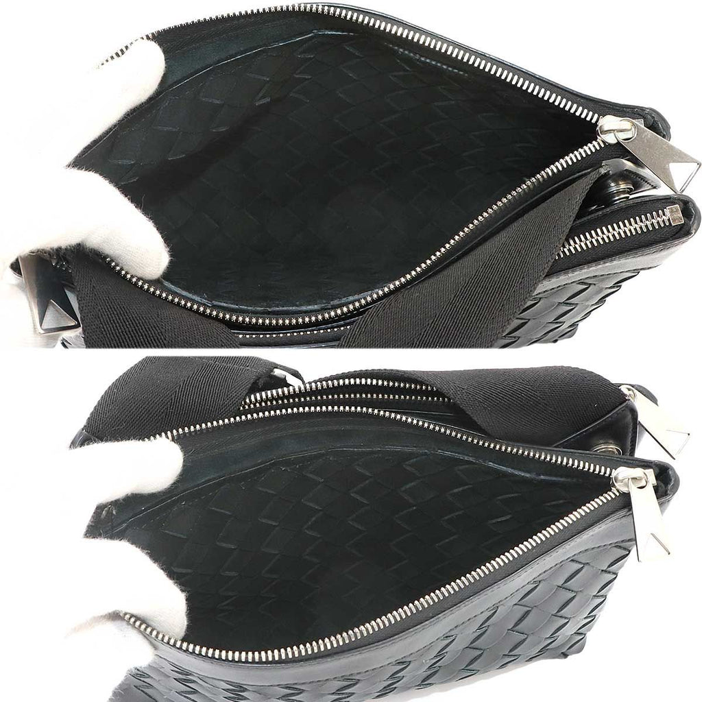 Bottega Veneta Classic Intrecciato Duo Shoulder Messenger Bag Leather — view 6