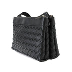 Bottega Veneta Classic Intrecciato Duo Shoulder Messenger Bag Leather — view 3