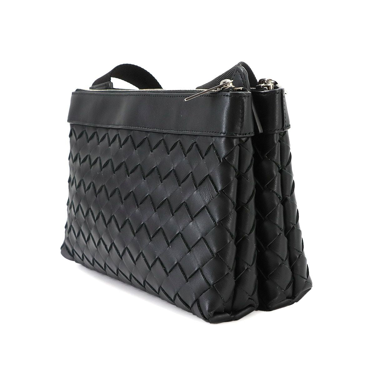 Bottega Veneta Classic Intrecciato Duo Shoulder Messenger Bag Leather — view 3