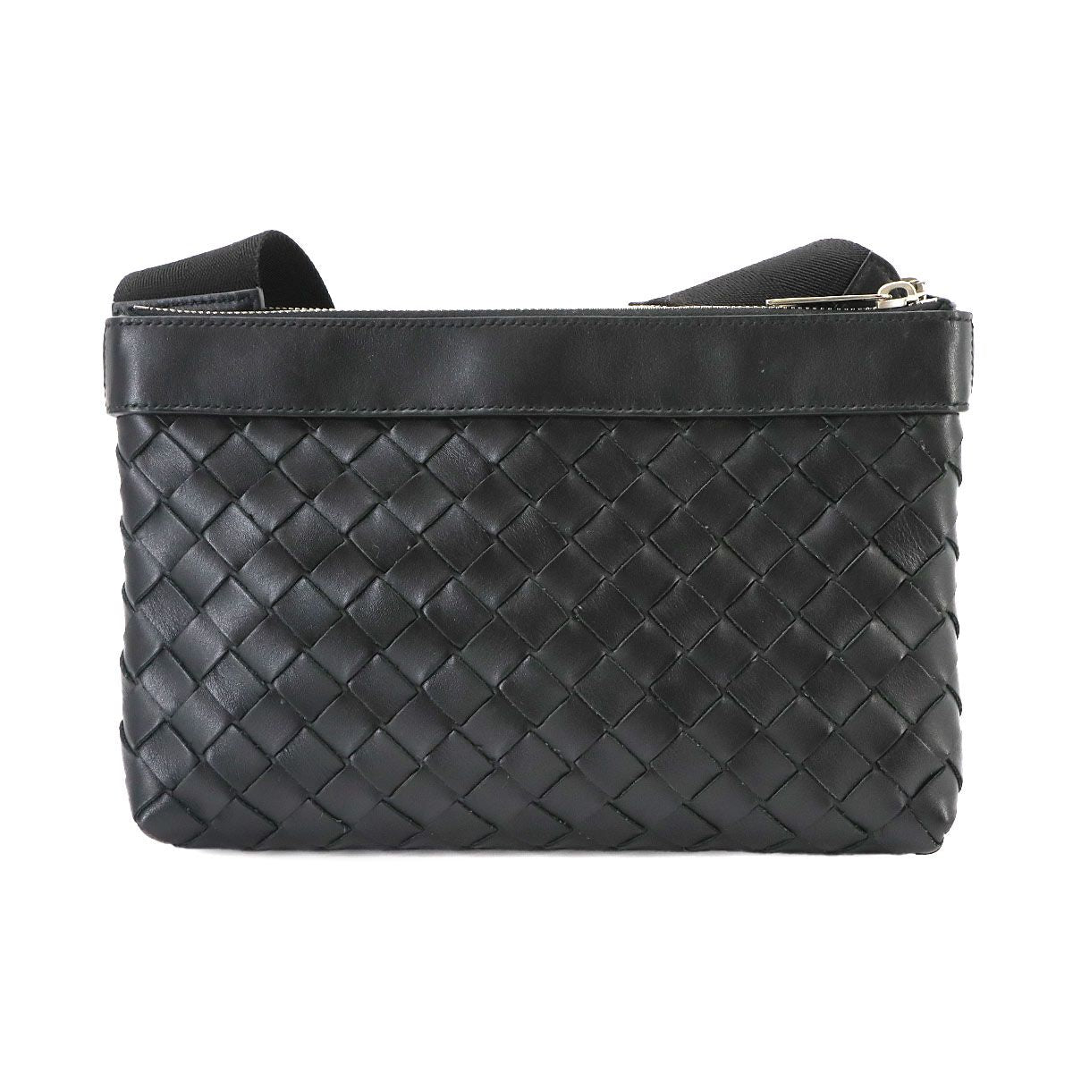 Bottega Veneta Classic Intrecciato Duo Shoulder Messenger Bag Leather — view 2
