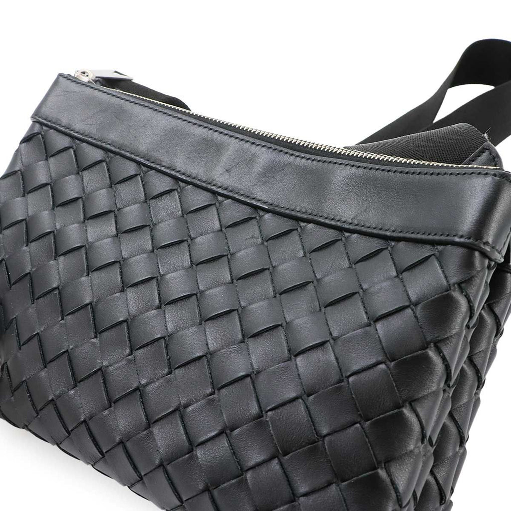 Bottega Veneta Classic Intrecciato Duo Shoulder Messenger Bag Leather — view 8