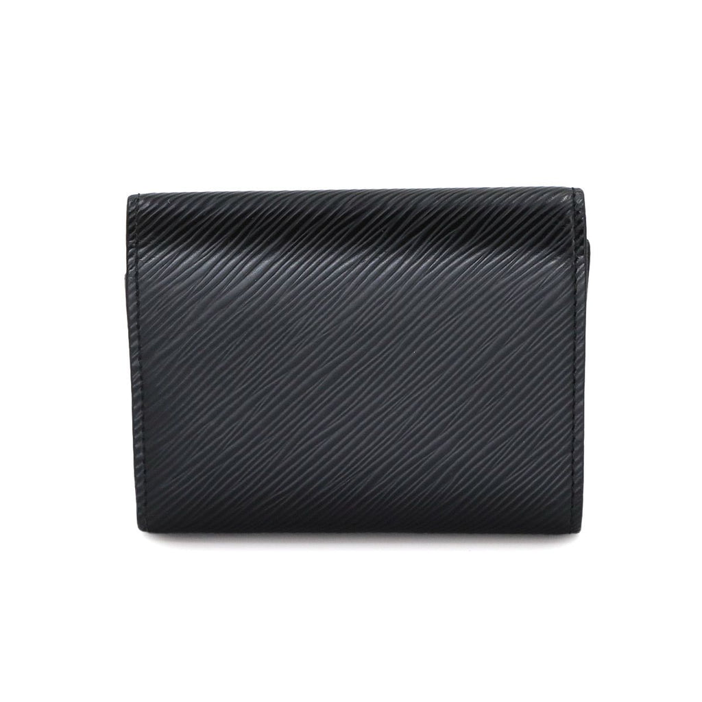 Louis Vuitton Epi Portefeuille Twist Compact Trifold Wallet Leather Noir — view 3