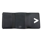 Louis Vuitton Epi Portefeuille Twist Compact Trifold Wallet Leather Noir — view 6