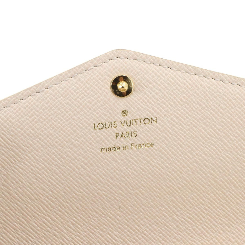 Louis Vuitton Damier Azur Nautical Portefeuille Sarah NM Bifold Wallet — view 8