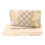 Louis Vuitton Damier Azur Nautical Portefeuille Sarah NM Bifold Wallet — view 2