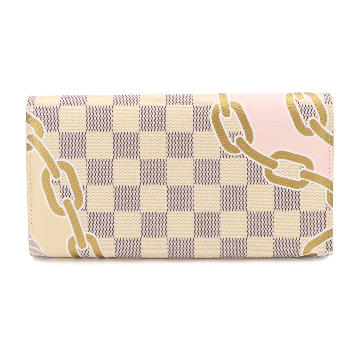 Louis Vuitton Damier Azur Nautical Portefeuille Sarah NM Bifold Wallet — view 3