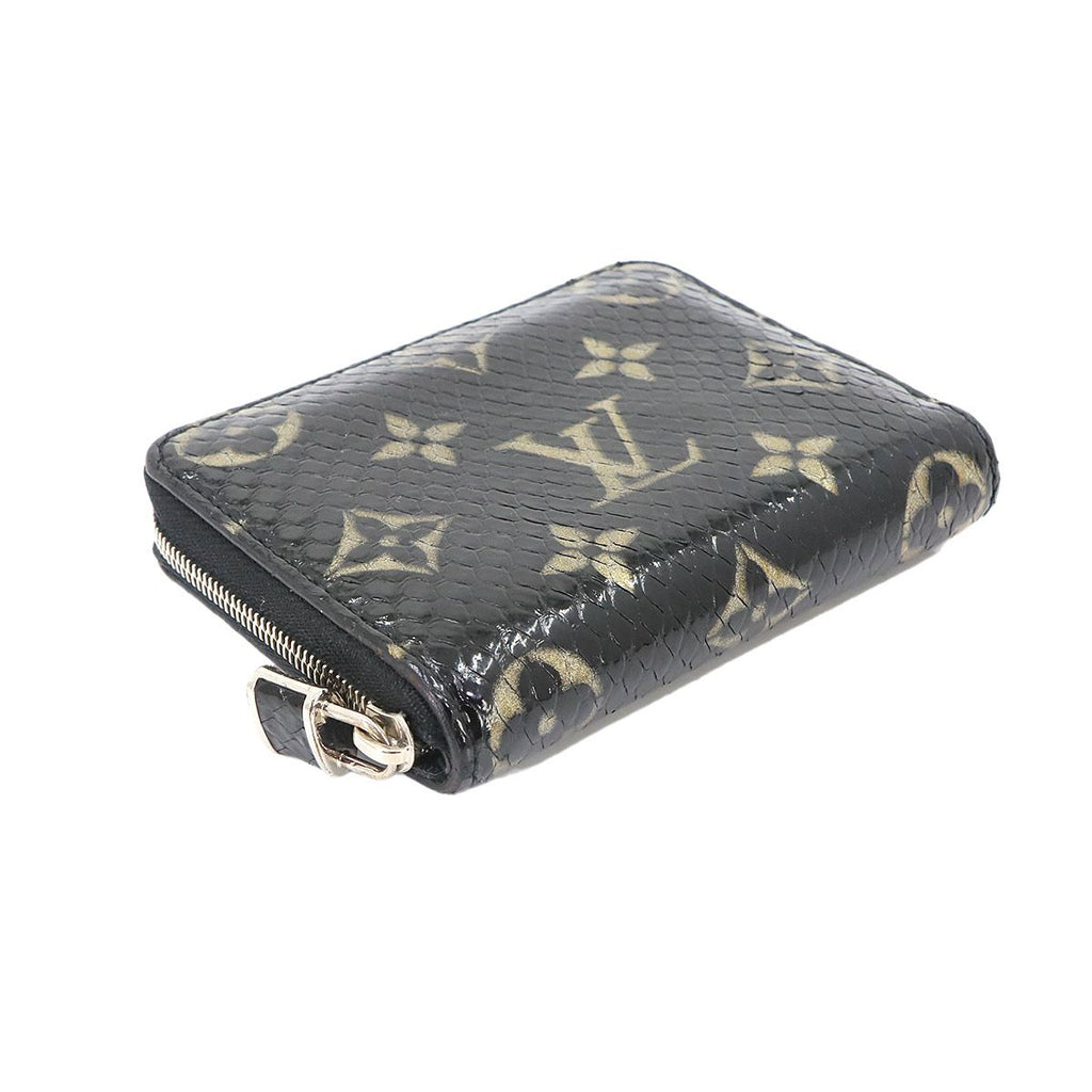 Louis Vuitton Monogram Exotic Zippy Coin Purse Padlock — view 5