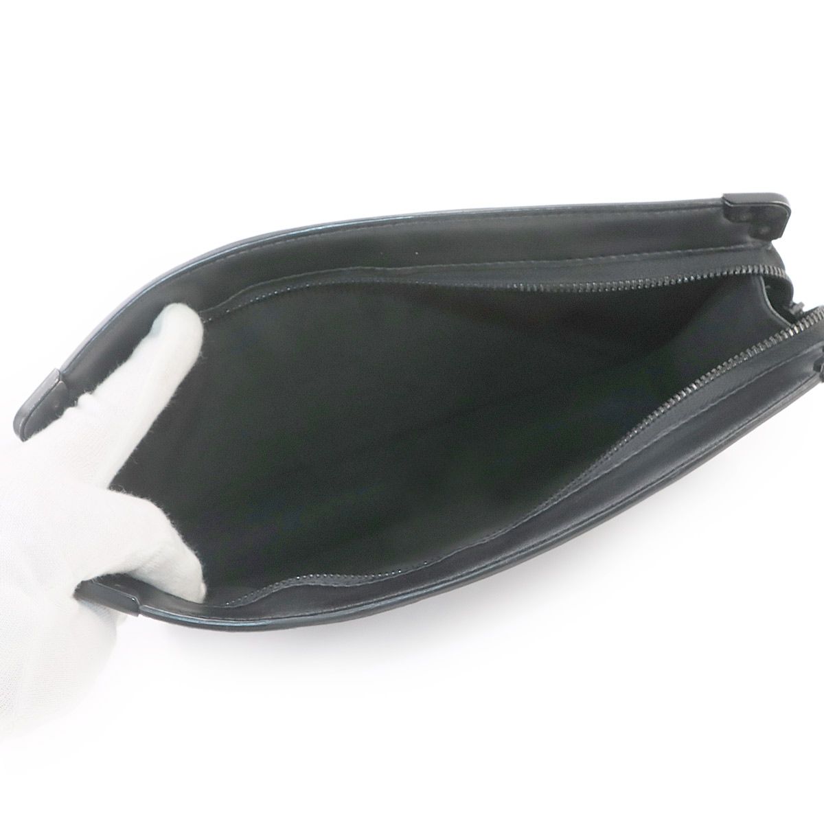 Louis Vuitton Monogram Eclipse Trunk Pochette Clutch Second — view 6