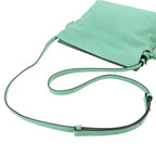 Loewe Flamenco Clutch Mini Shoulder Bag Leather Green Gold — view 5