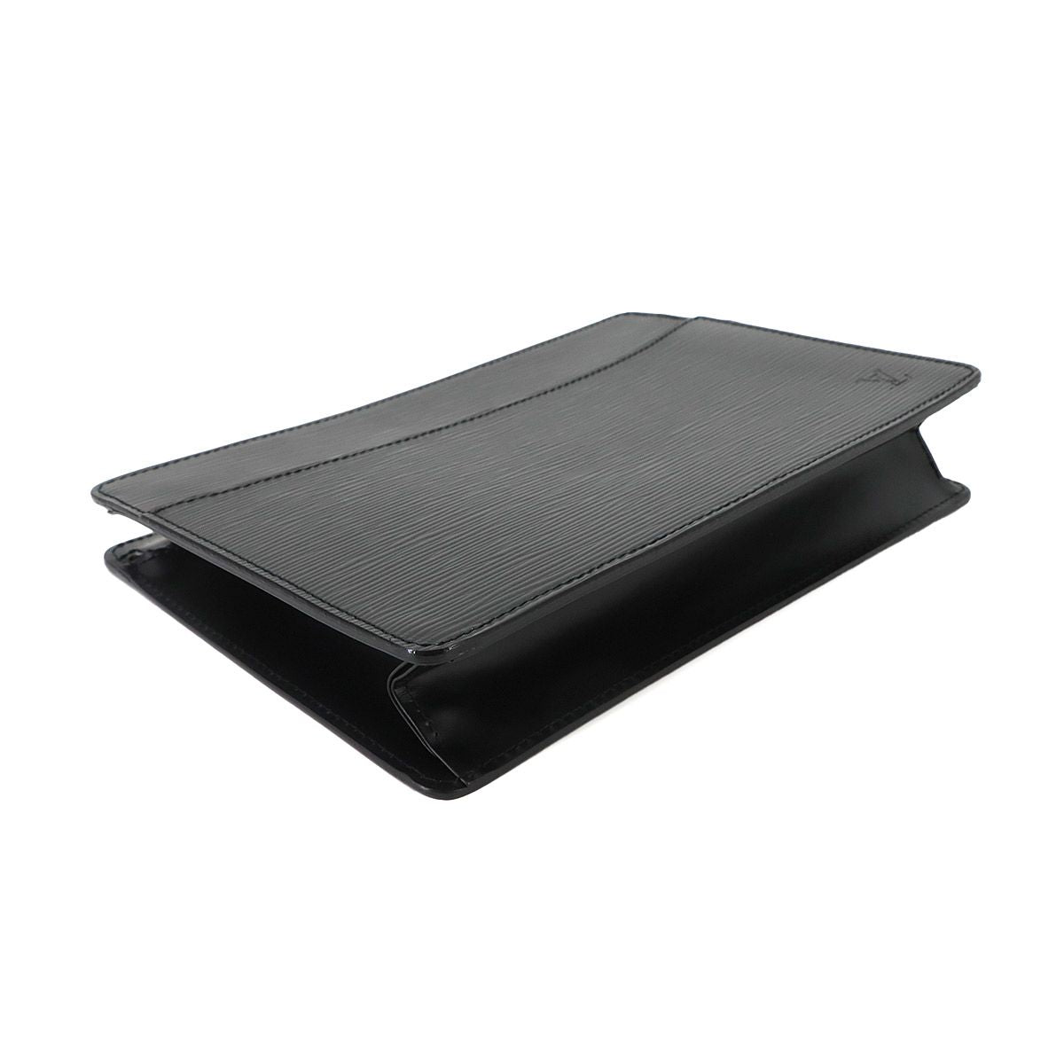 Louis Vuitton Epi Pochette Homme Clutch Leather Noir — view 5