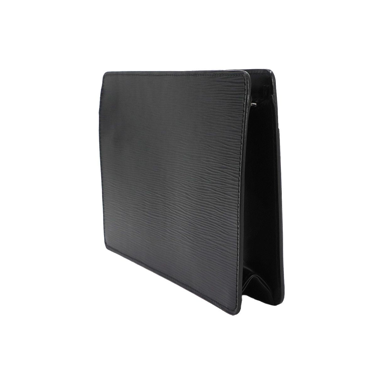 Louis Vuitton Epi Pochette Homme Clutch Leather Noir — view 4