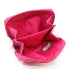 Chanel Caviar Leather Coin Purse Pink CC Logo Gold — view 6