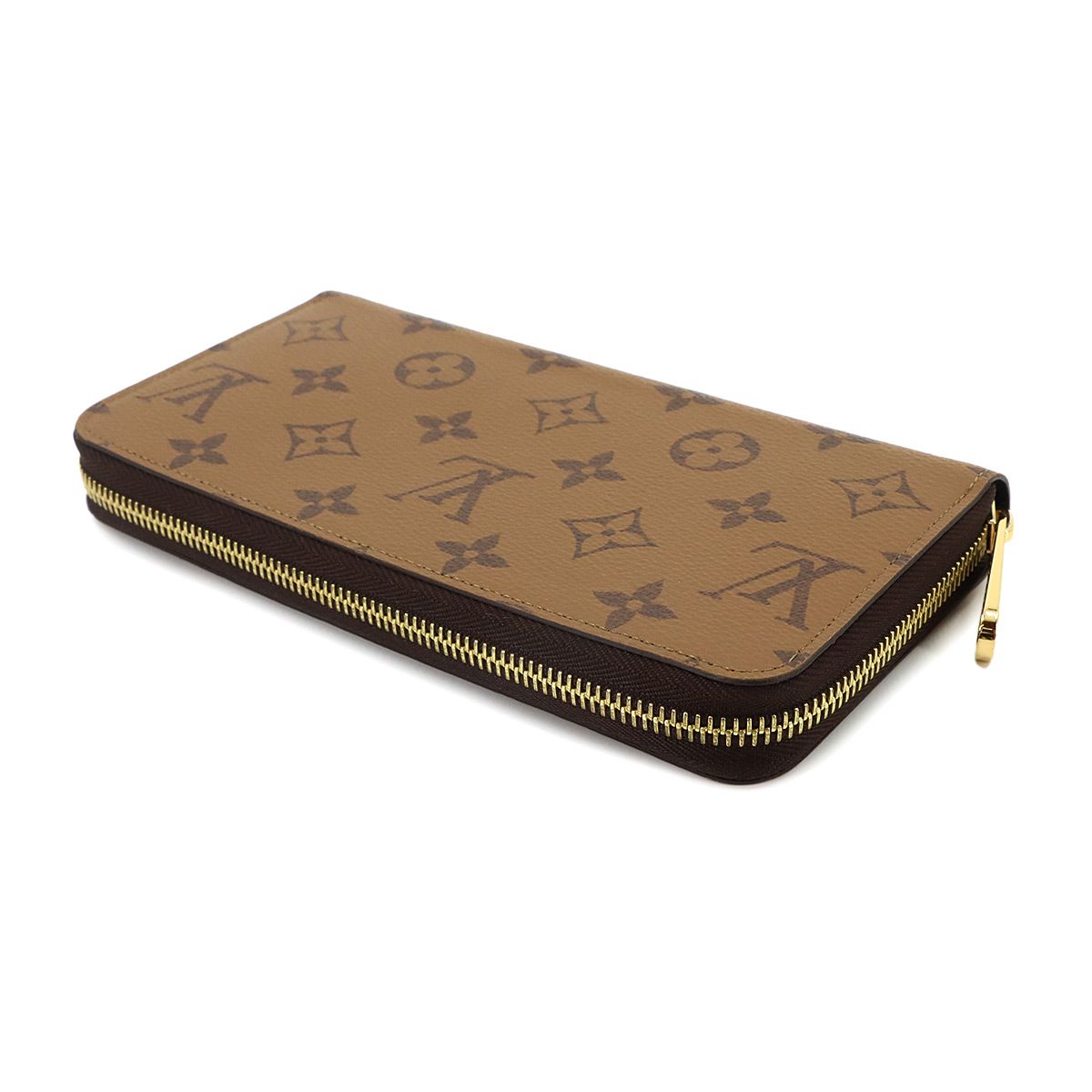 Louis Vuitton Monogram Reverse Zippy Wallet Zip Around — view 5