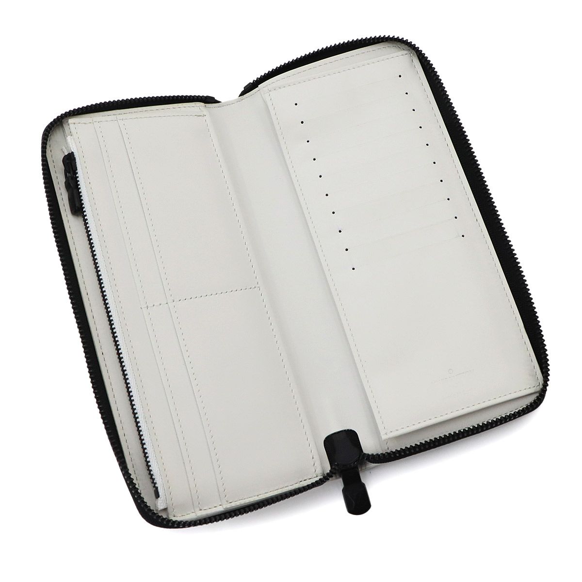 Louis Vuitton Monogram Shadow Zippy Wallet Vertical Leather White — view 6
