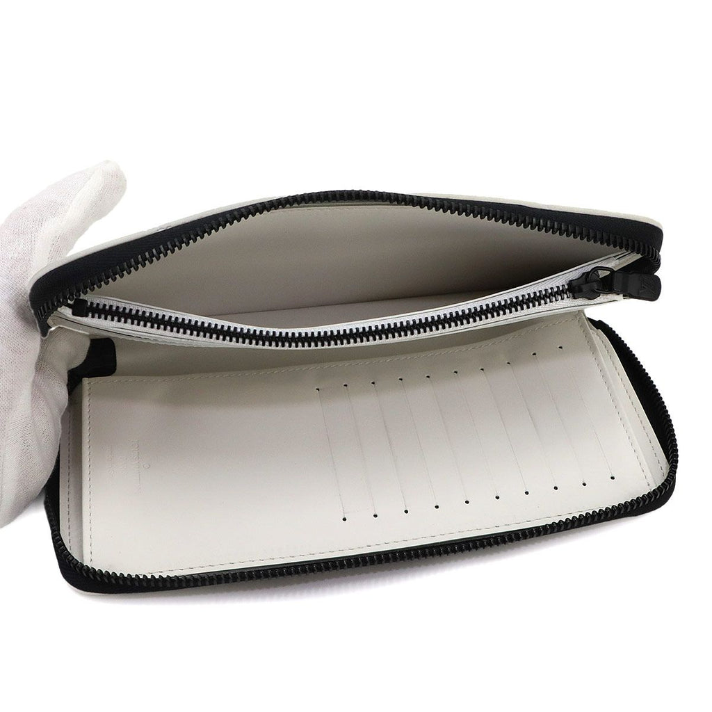 Louis Vuitton Monogram Shadow Zippy Wallet Vertical Leather White — view 7