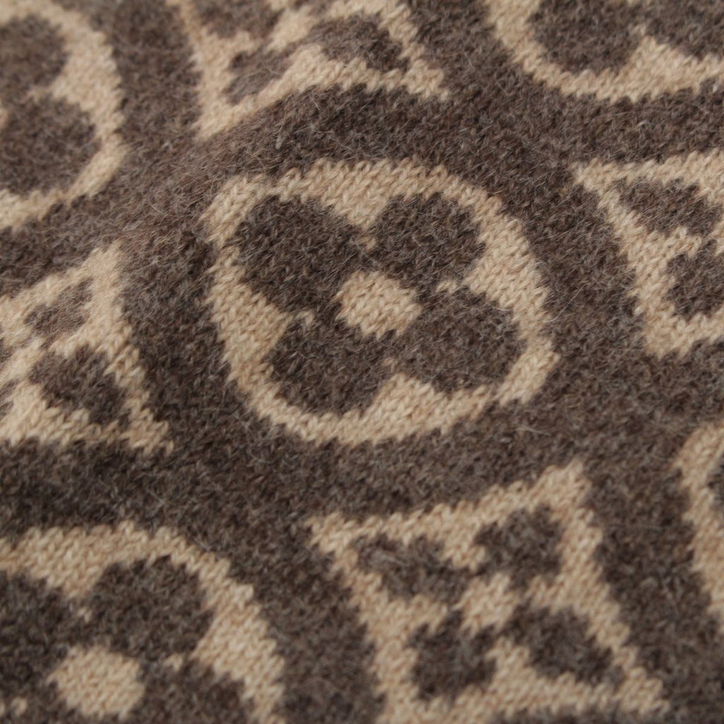 Louis Vuitton Echarpe Ski Monogram Cashmere Scarf Brown — view 4