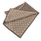 Louis Vuitton Echarpe Ski Monogram Cashmere Scarf Brown — view 2