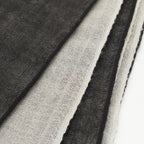 Chanel CC Logo Shawl Black White Scarf — view 5