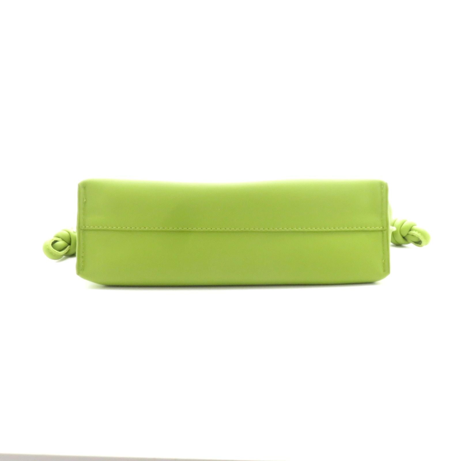 Loewe Flamenco Clutch Mini Light Green Leather — view 3