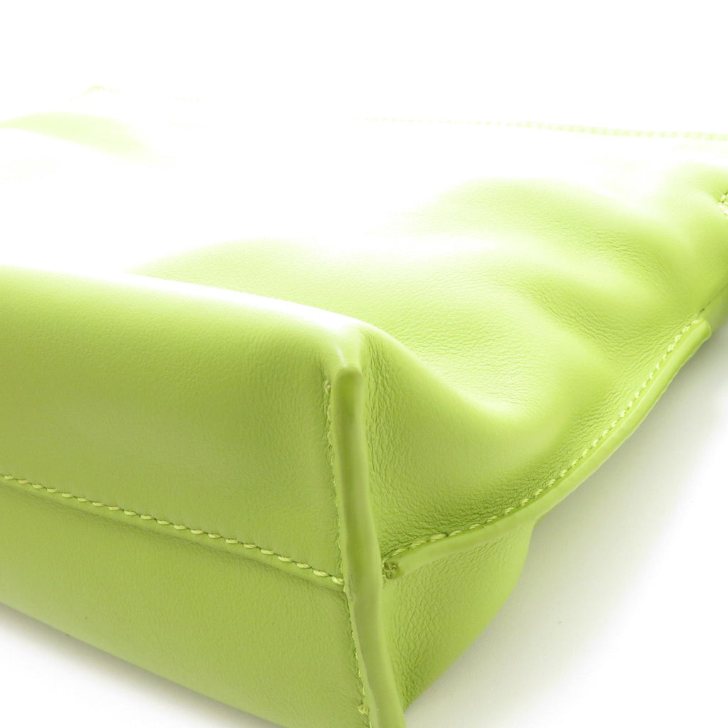 Loewe Flamenco Clutch Mini Light Green Leather — view 4