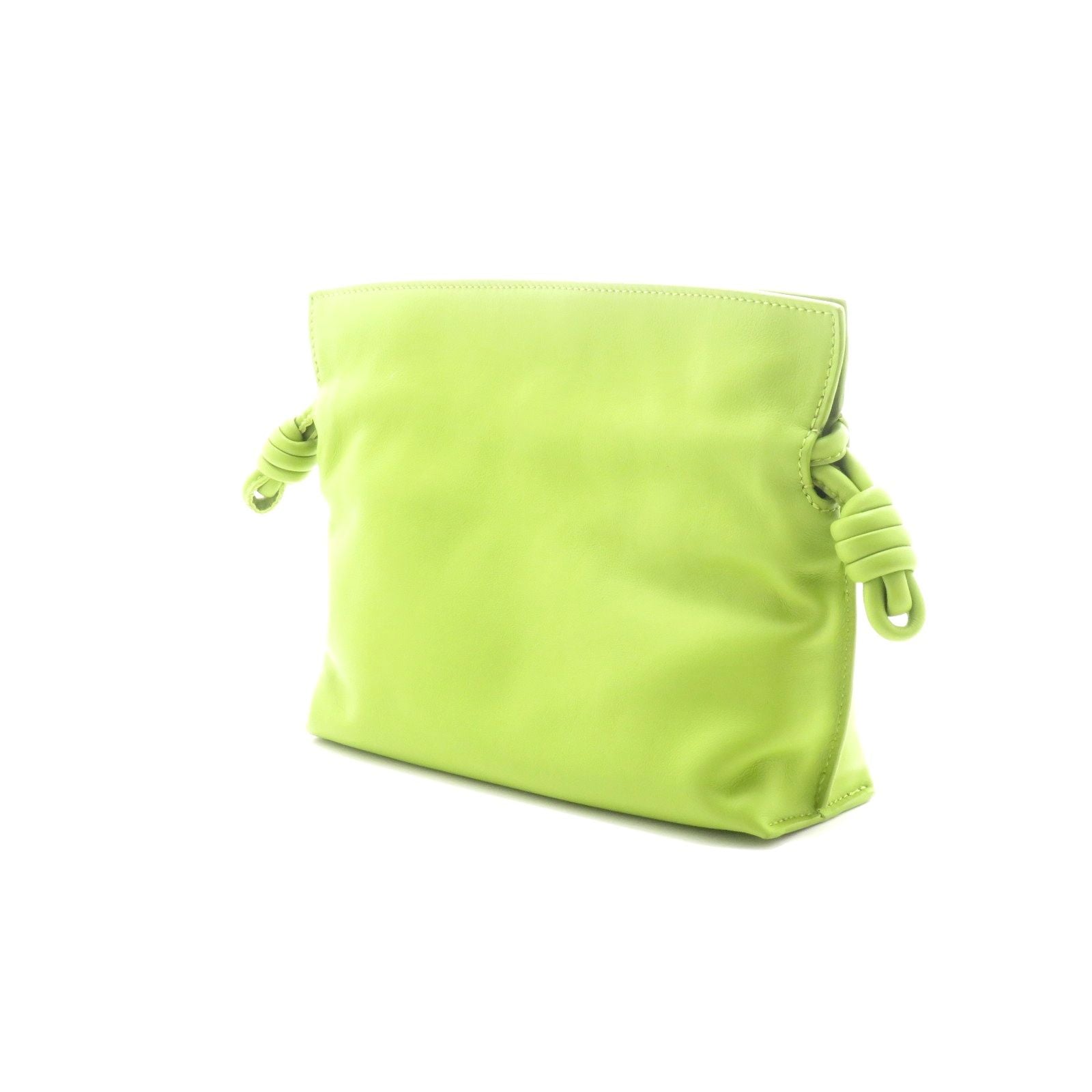 Loewe Flamenco Clutch Mini Light Green Leather — view 2