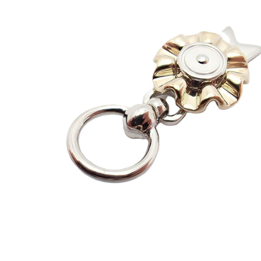Hermes Twilly Ring Float Silver Gold — view 4