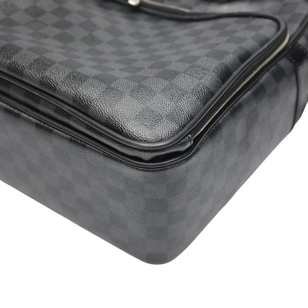 Louis Vuitton Damier Graphite Business Icare Shoulder Bag Gray — view 5