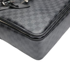 Louis Vuitton Damier Graphite Business Icare Shoulder Bag Gray — view 6