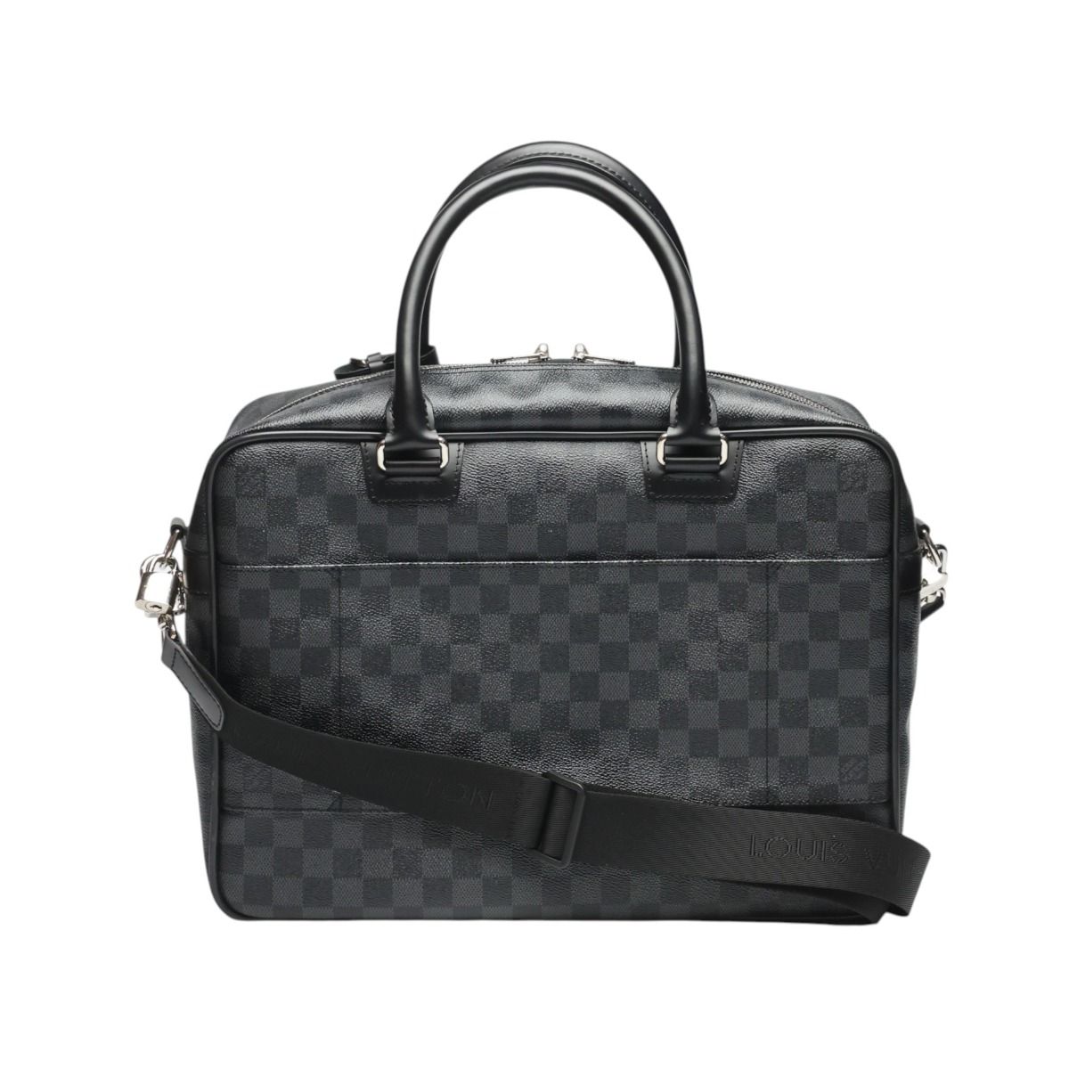 Louis Vuitton Damier Graphite Business Icare Shoulder Bag Gray — view 2
