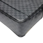 Louis Vuitton Damier Graphite Business Icare Shoulder Bag Gray — view 7