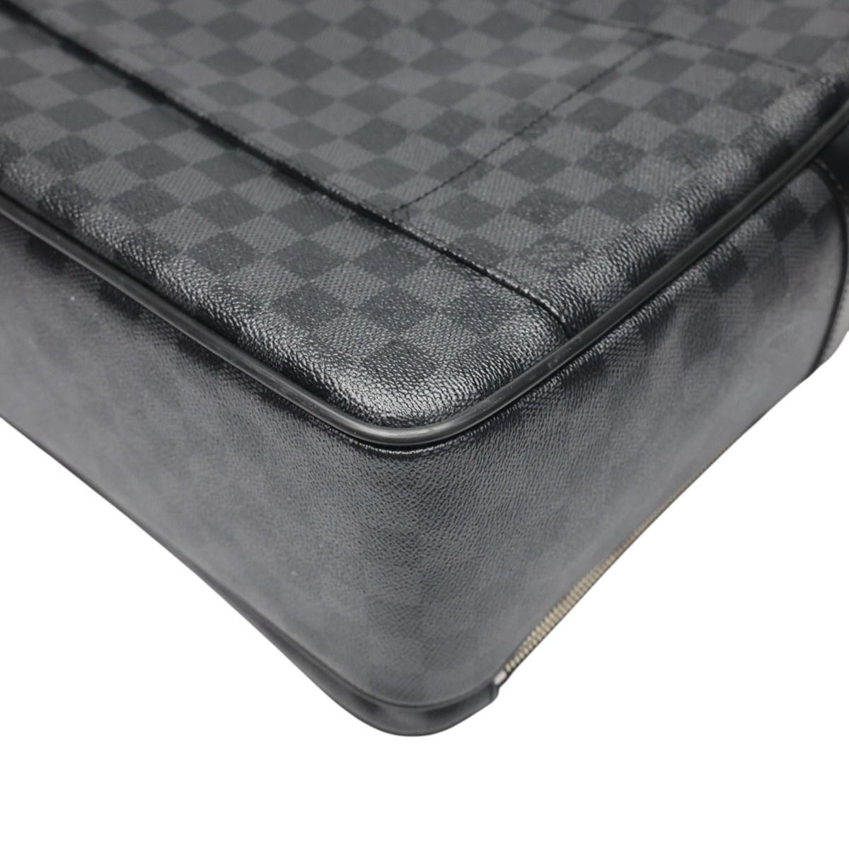 Louis Vuitton Damier Graphite Business Icare Shoulder Bag Gray — view 7