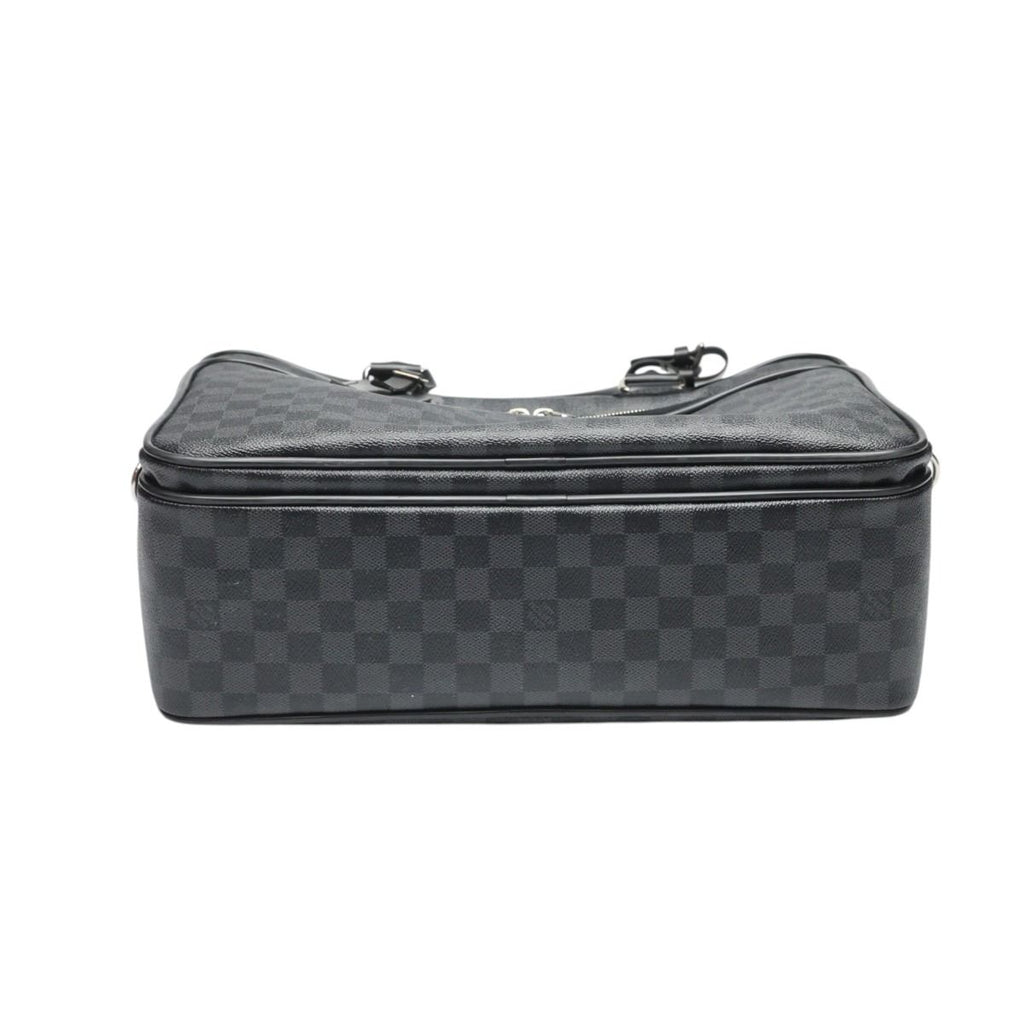 Louis Vuitton Damier Graphite Business Icare Shoulder Bag Gray — view 4