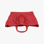 Prada Vitello Phoenix Red Leather — view 8
