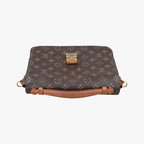 Louis Vuitton Pochette Metis MM Monogram Brown Canvas Handbag — view 8