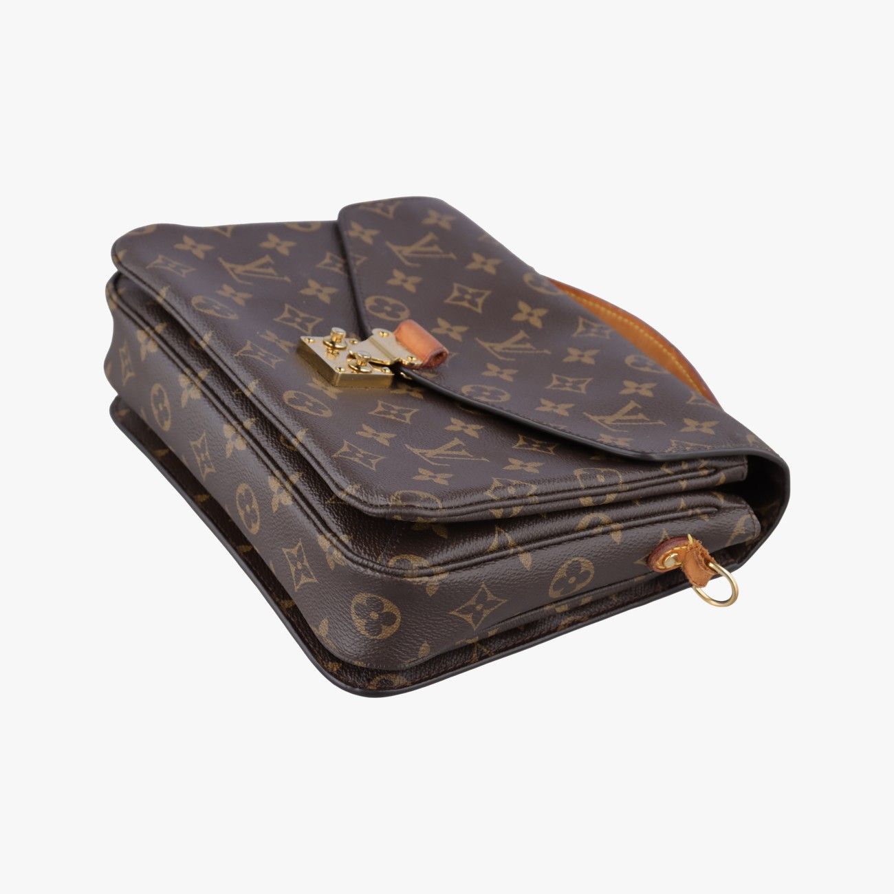 Louis Vuitton Pochette Metis MM Monogram Brown Canvas Handbag — view 4