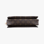 Louis Vuitton Pochette Metis MM Monogram Brown Canvas Handbag — view 3