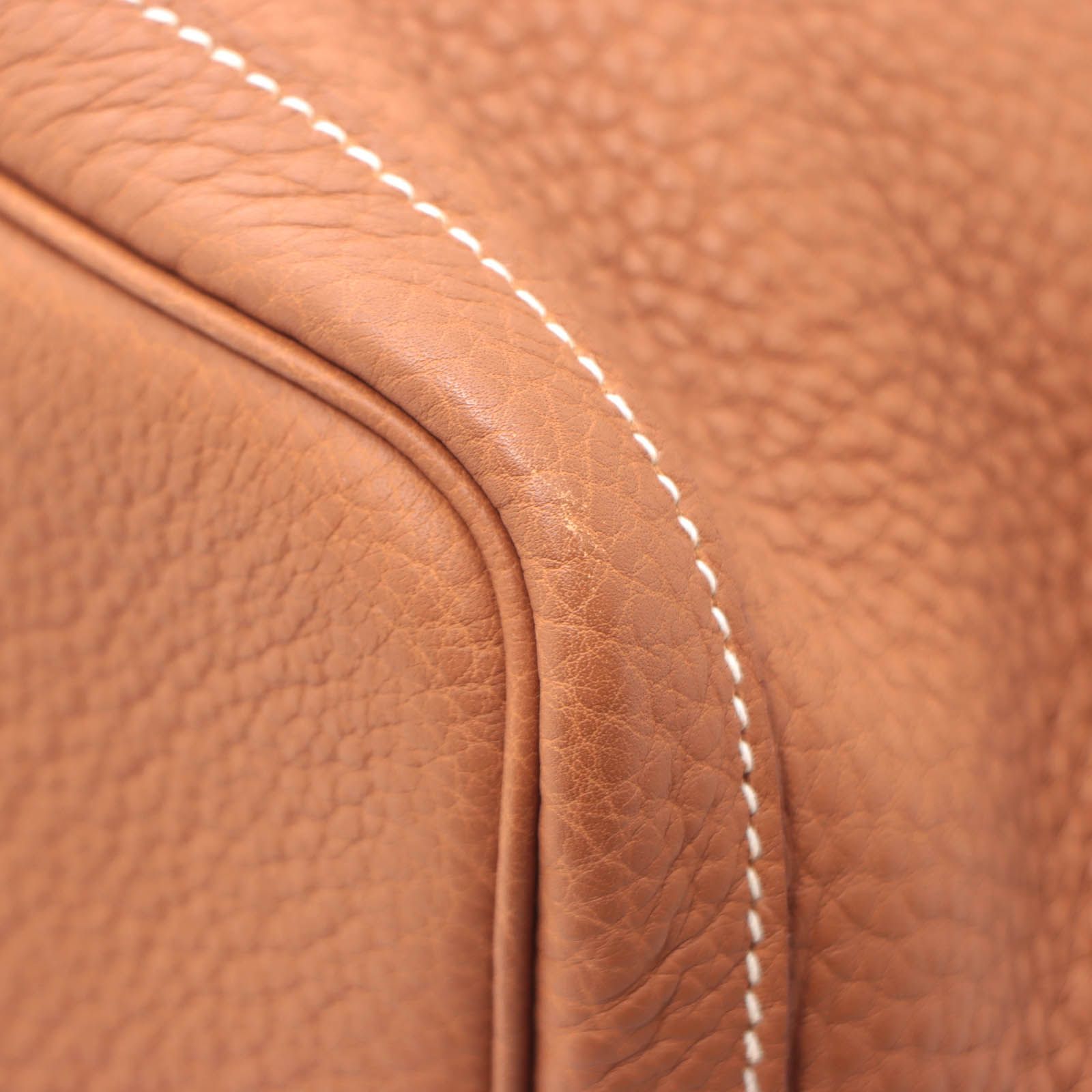 Hermes Garden Party PM Gold Silver Handbag Negonda — view 8