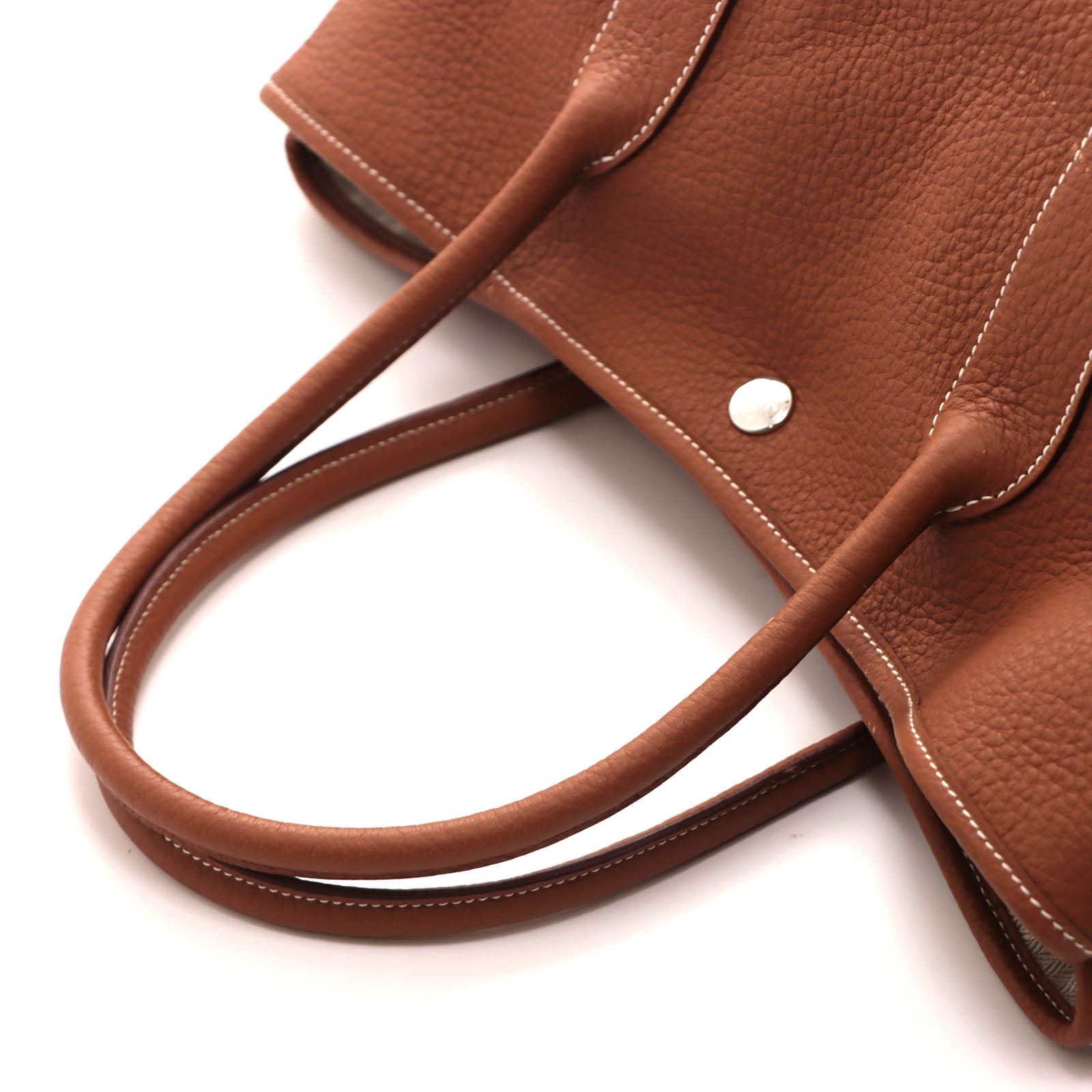Hermes Garden Party PM Gold Silver Handbag Negonda — view 4