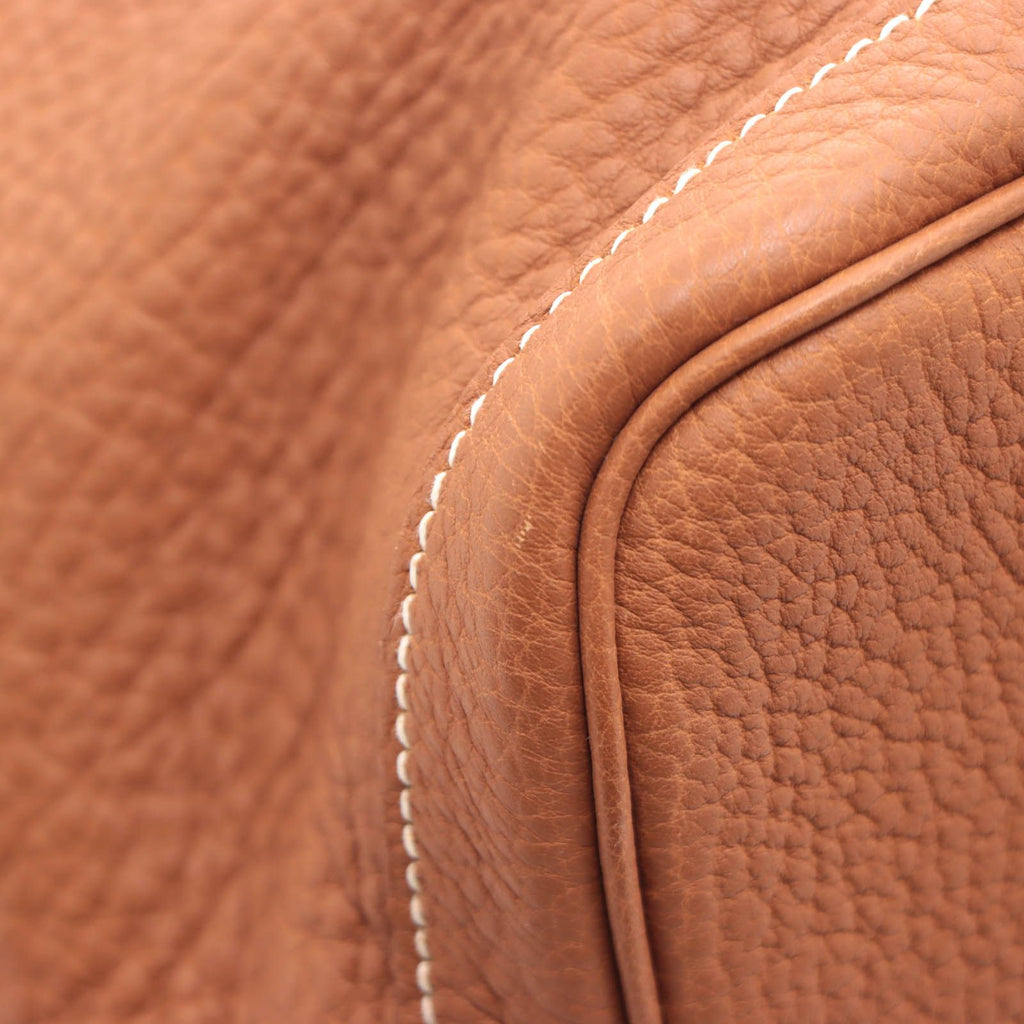 Hermes Garden Party PM Gold Silver Handbag Negonda — view 7