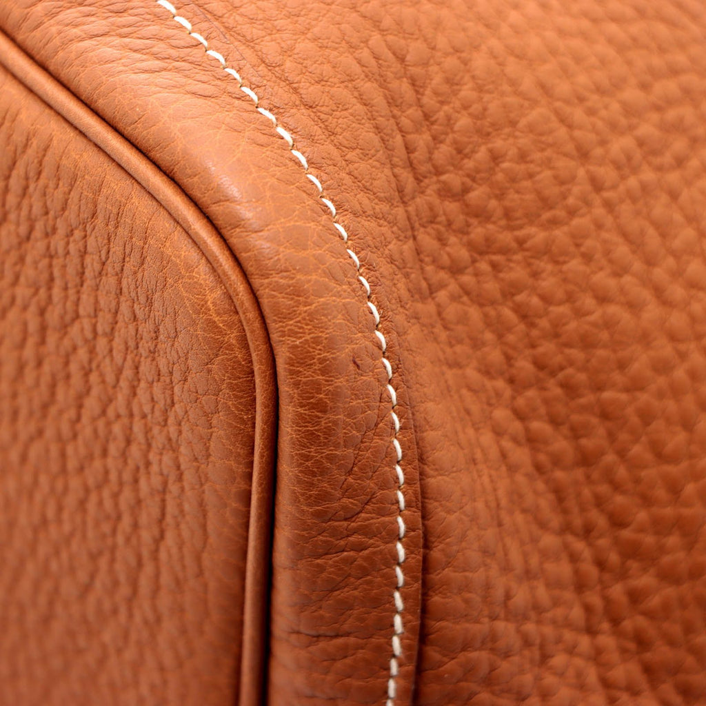Hermes Garden Party PM Gold Silver Handbag Negonda — view 6