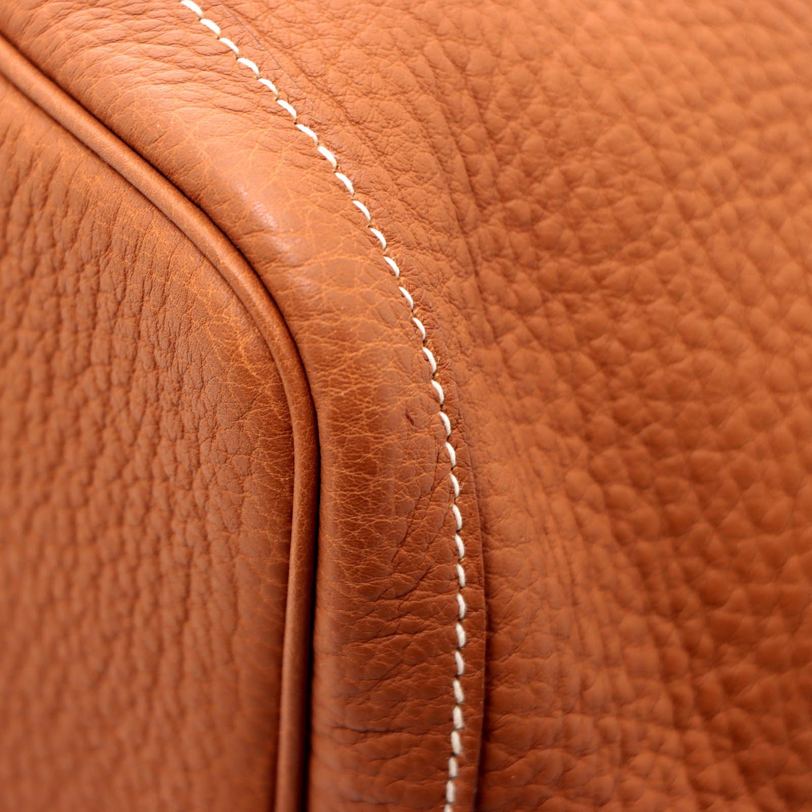 Hermes Garden Party PM Gold Silver Handbag Negonda — view 6