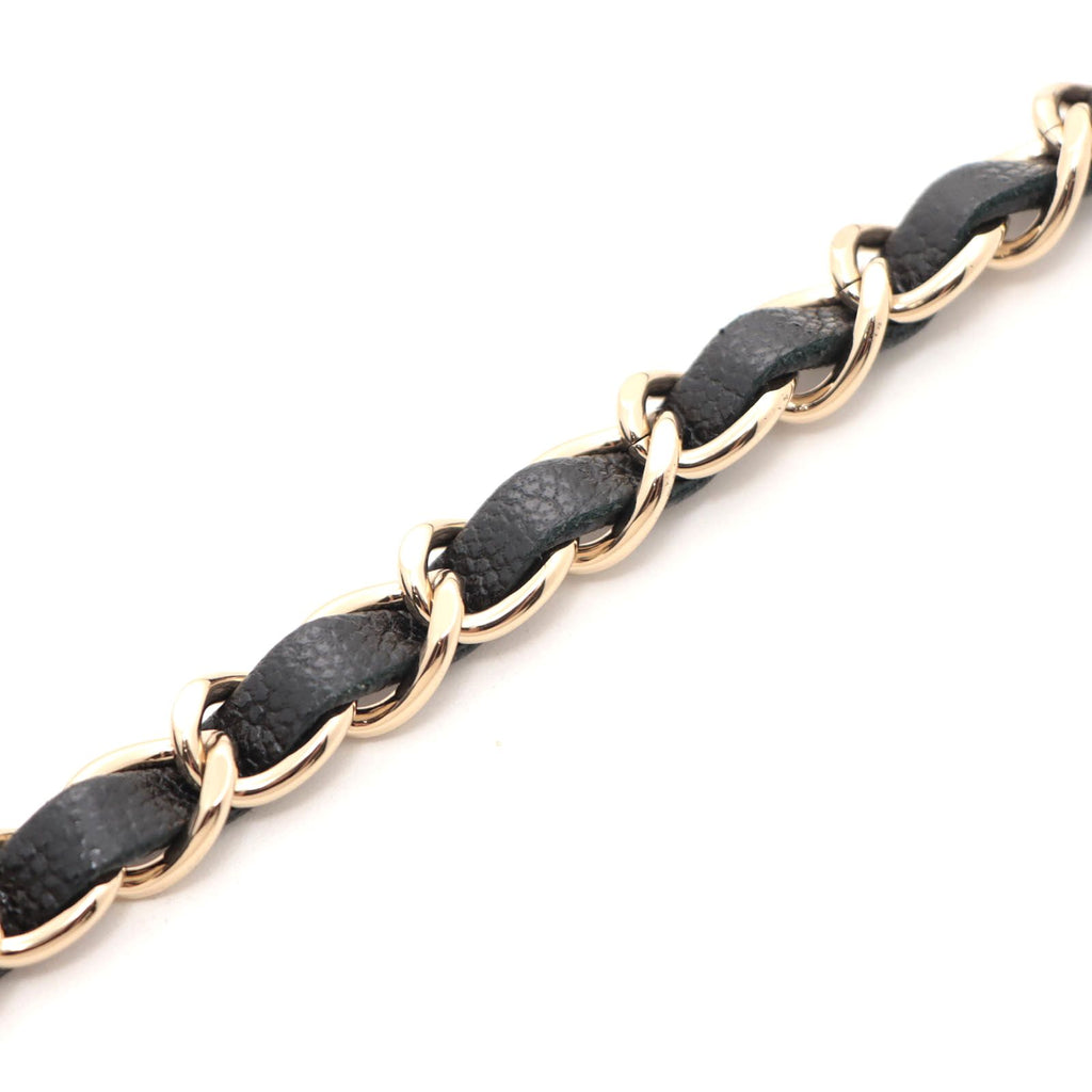 Chanel Coco Handle 29 Black Gold Caviar 2-Way Shoulder Bag — view 4
